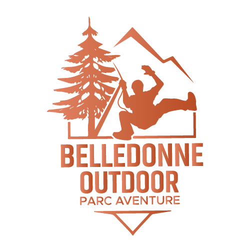 Logo Belledonne Outdoor orange